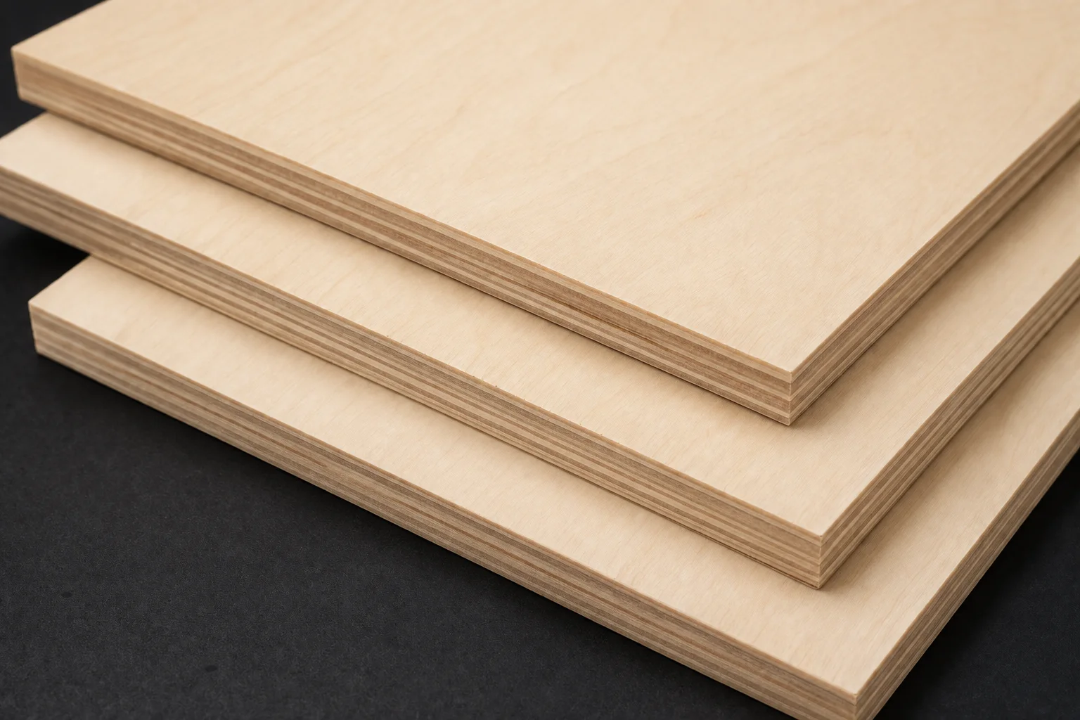 Birch plywood detail