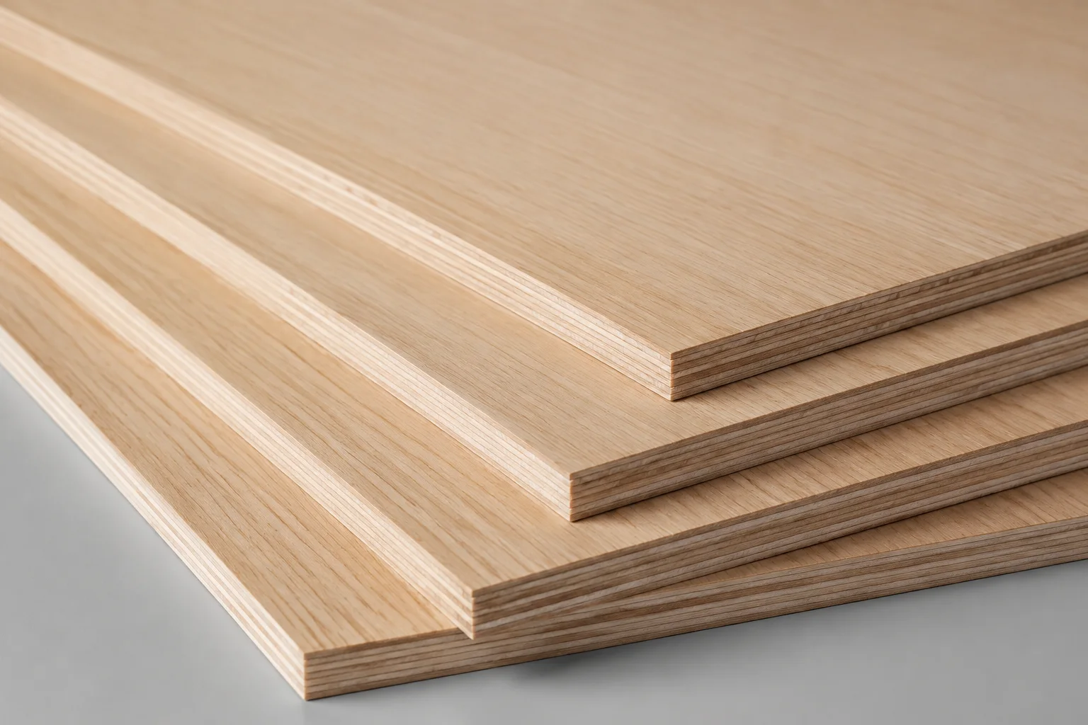 Engineered veneer plywood detail